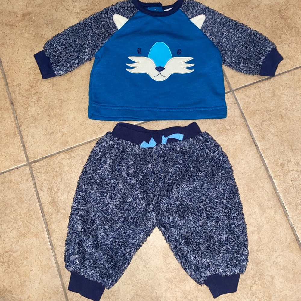 Baby Cat and Jack Outfit Size 0-3 Months